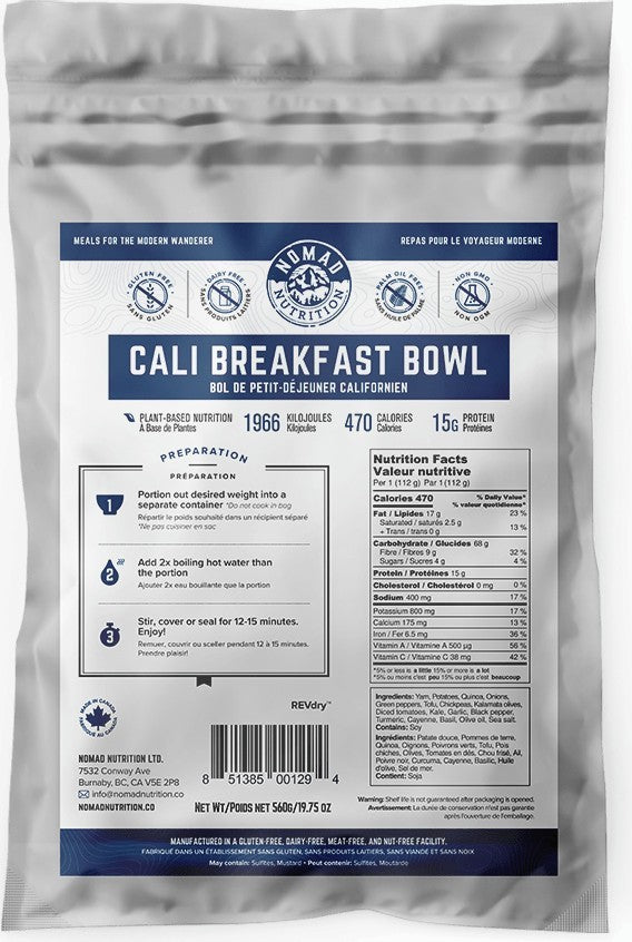 California Breakfast Bowl - 560g - not applicable 1