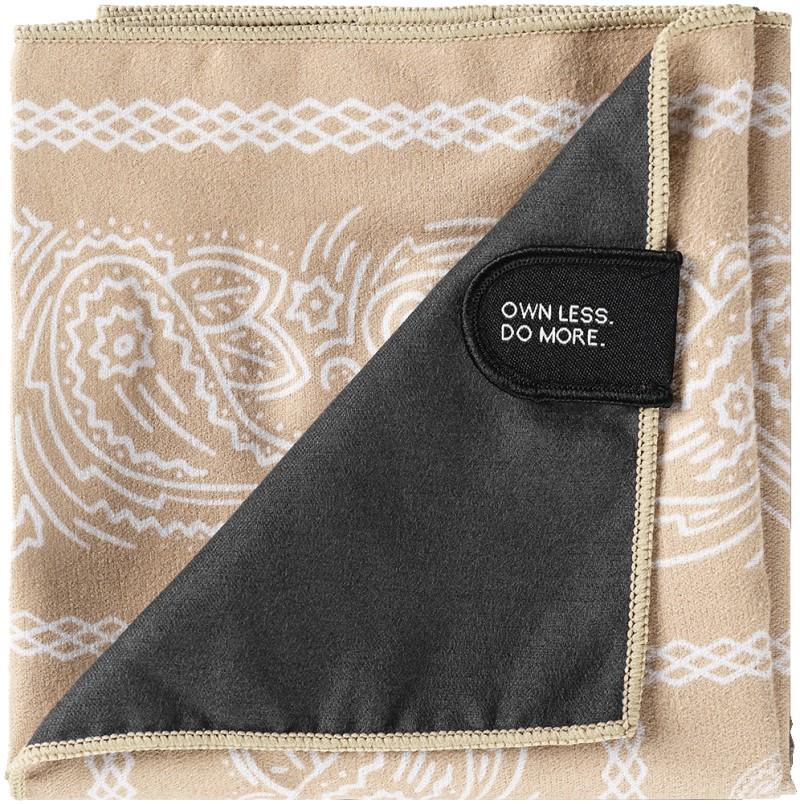 Bandana Towel - paisley tan 1