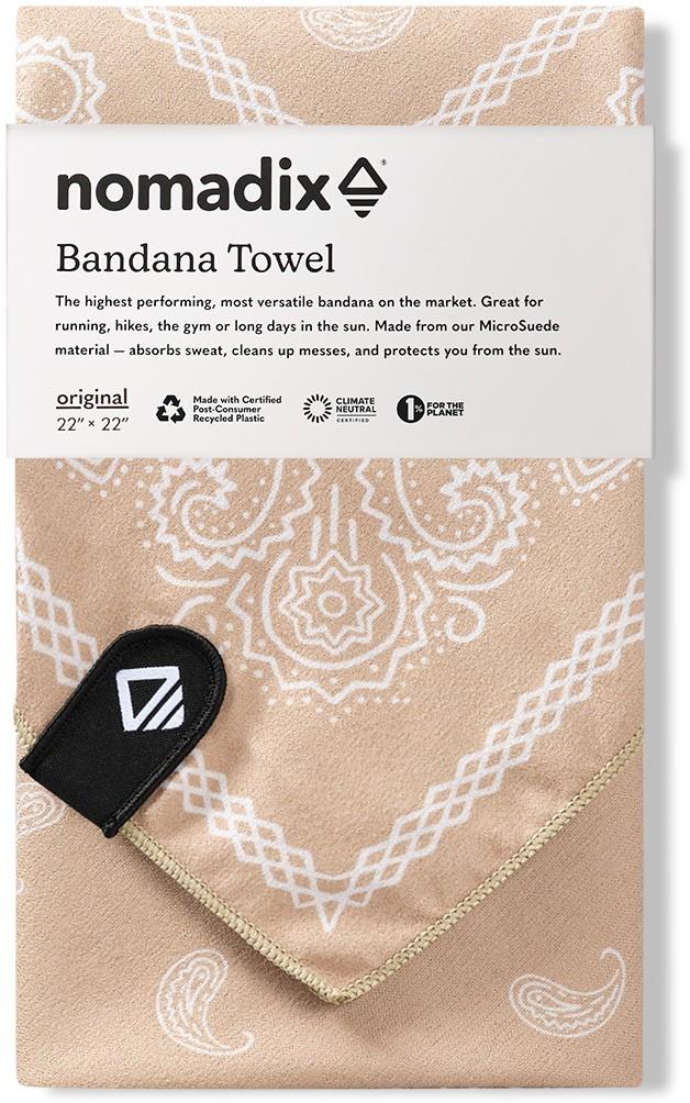 Bandana Towel - paisley tan 1