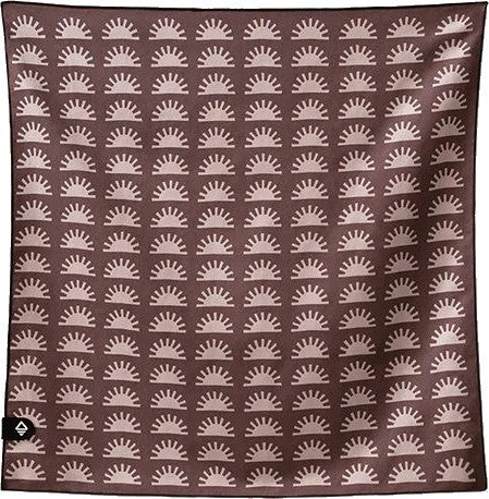 Bandana Towel - sunshine burgundy 1