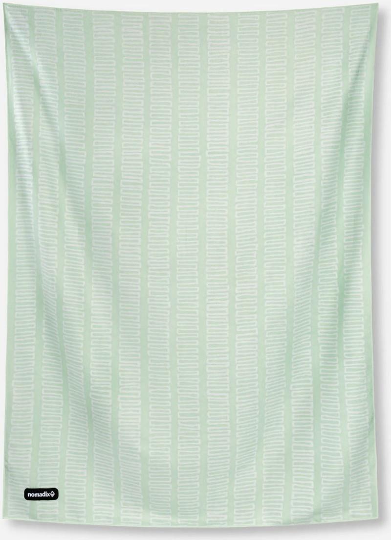 Blanket Towel - switchback seafoam green 1