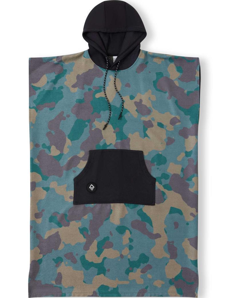 Changing Poncho - XS - Kids - Camo Green 1
