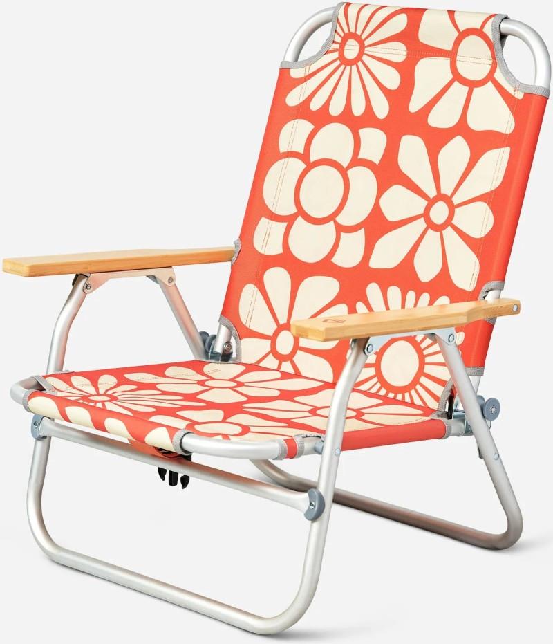 Easy Chair - big flowers expedition orange 1