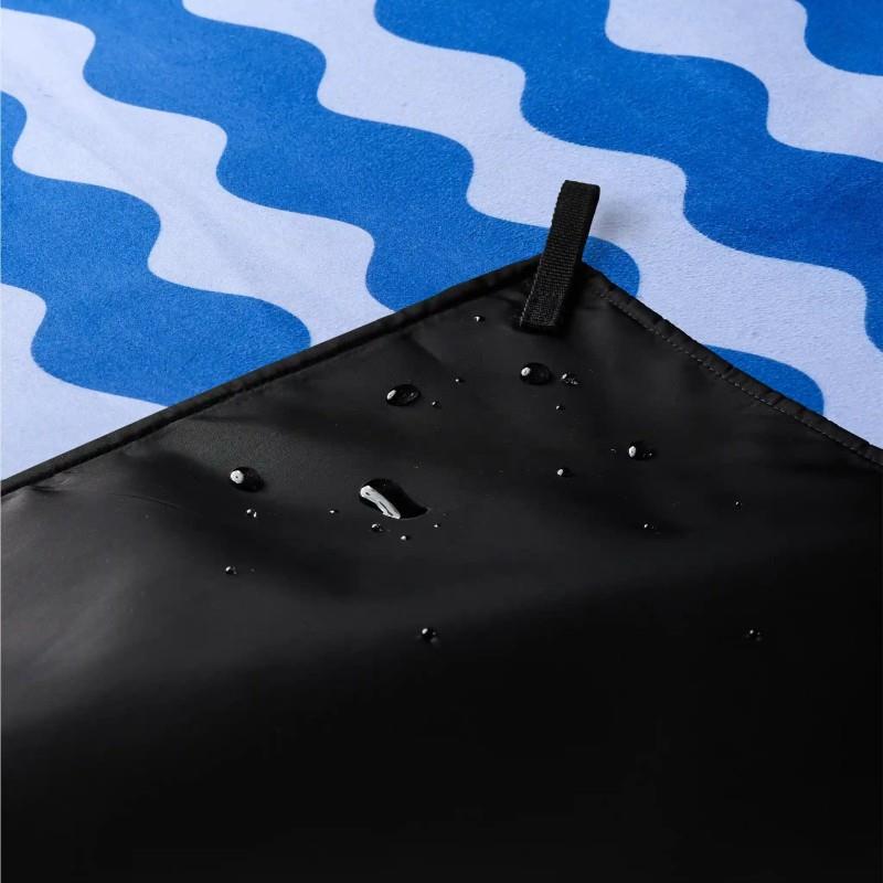 Festival Blanket - slack tide coastal blue 1