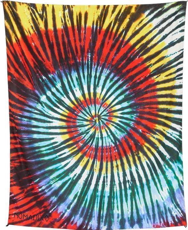 Festival Blanket - tye die multi 1