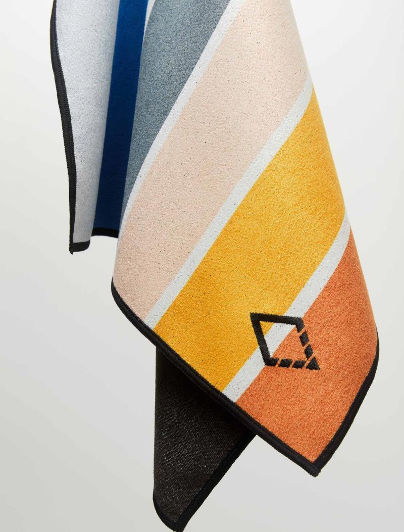 Hand Towel - stripes rainbow 1