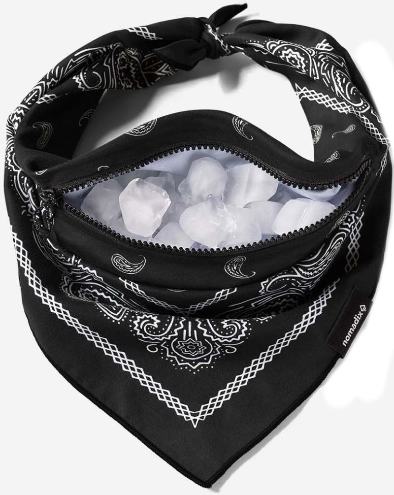 Ice Bandana - paisley black 1