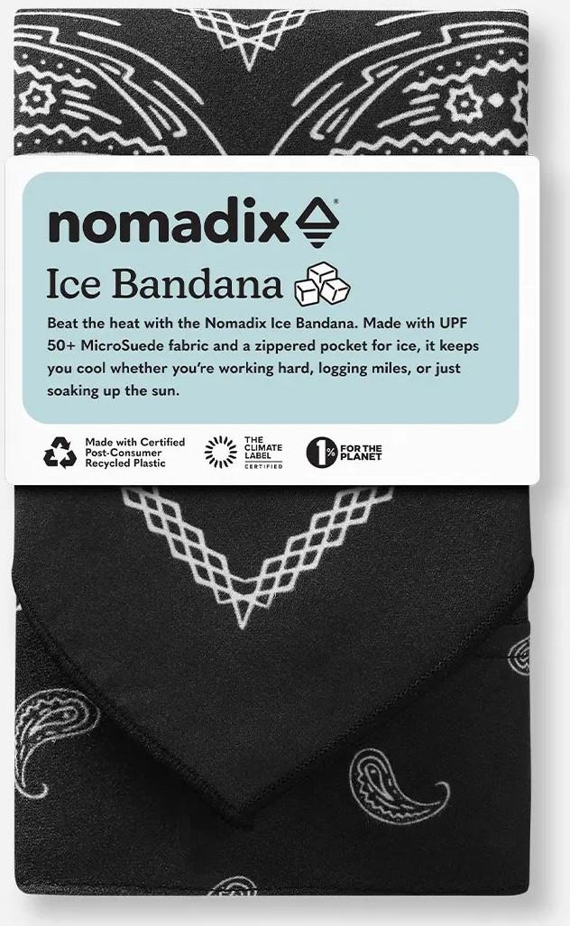 Ice Bandana - paisley black 1