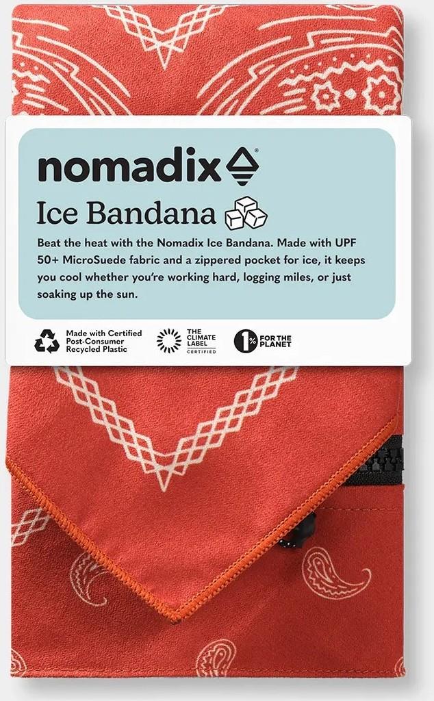 Ice Bandana - paisley red 1