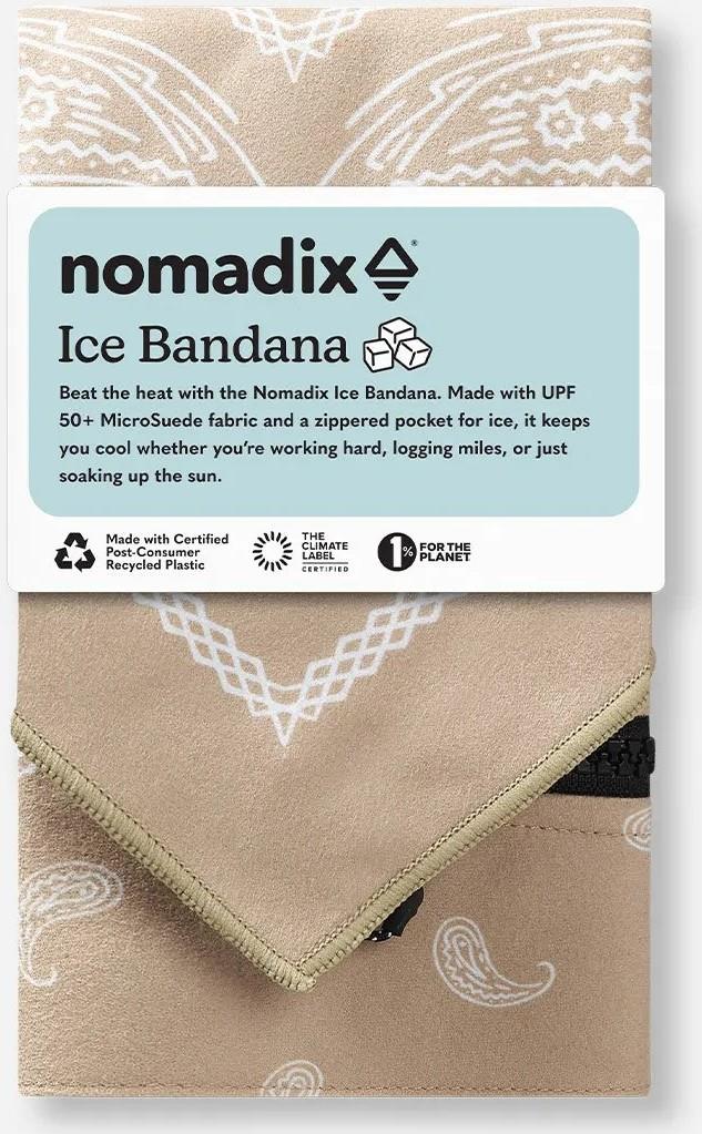 Ice Bandana - paisley tan 1