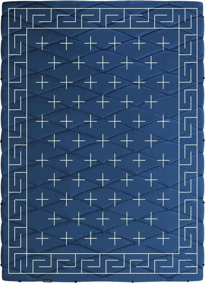 Puffer Blanket - Barton Dark Blue 1