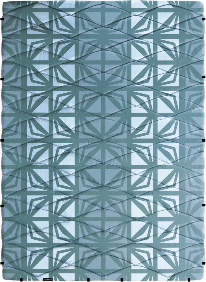Puffer Blanket - Hana Blues 1
