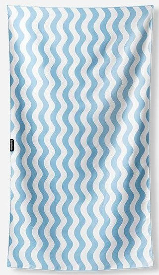 Ultralight Towel - calm seas pale blue sky 1