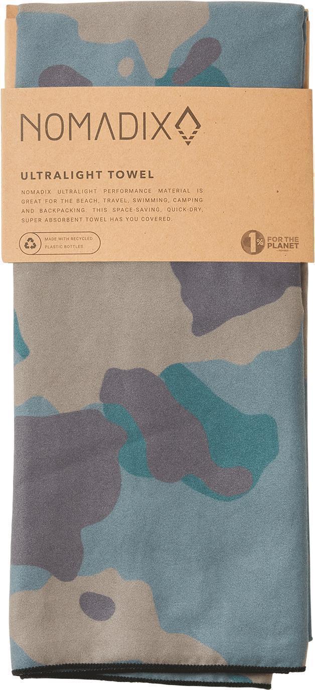 Ultralight Towel - camo green 1