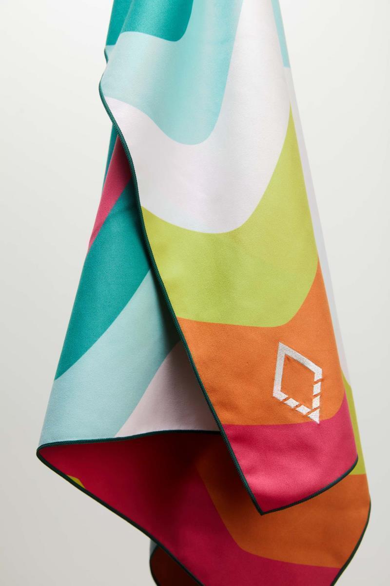 Ultralight Towel - melt green pink 1