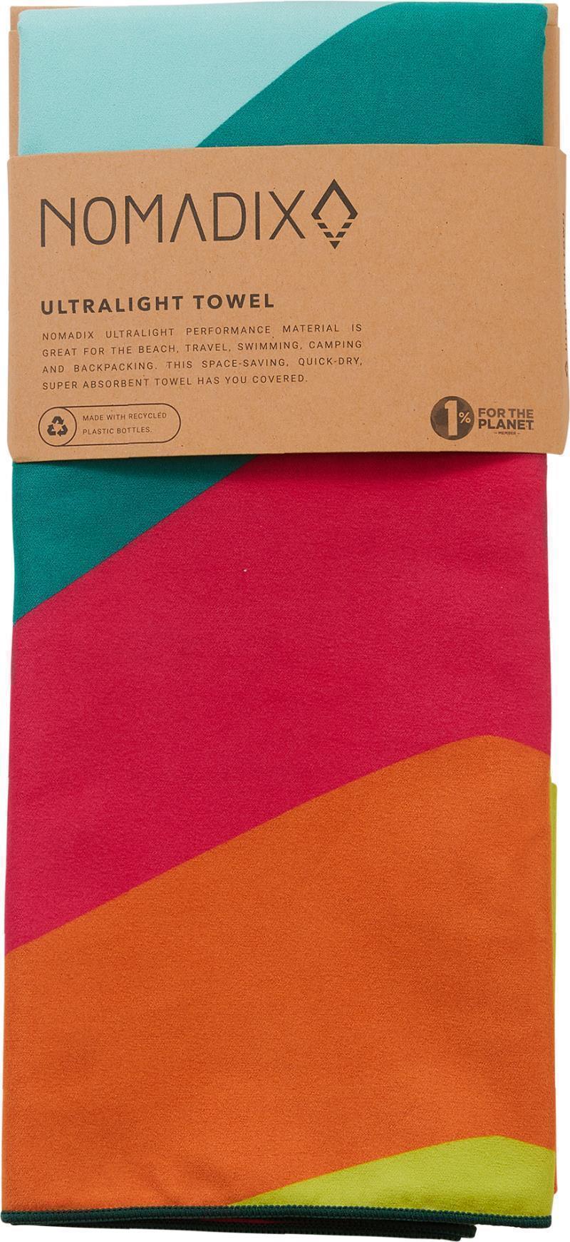 Ultralight Towel - melt green pink 1