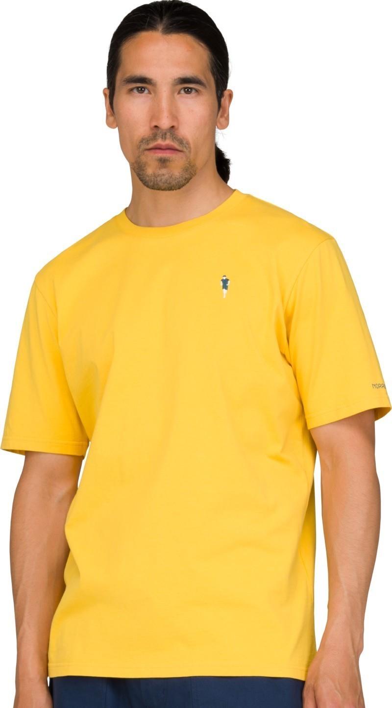 /29 Cotton Activity Embroidery T-Shirt - Mens - calendula 1