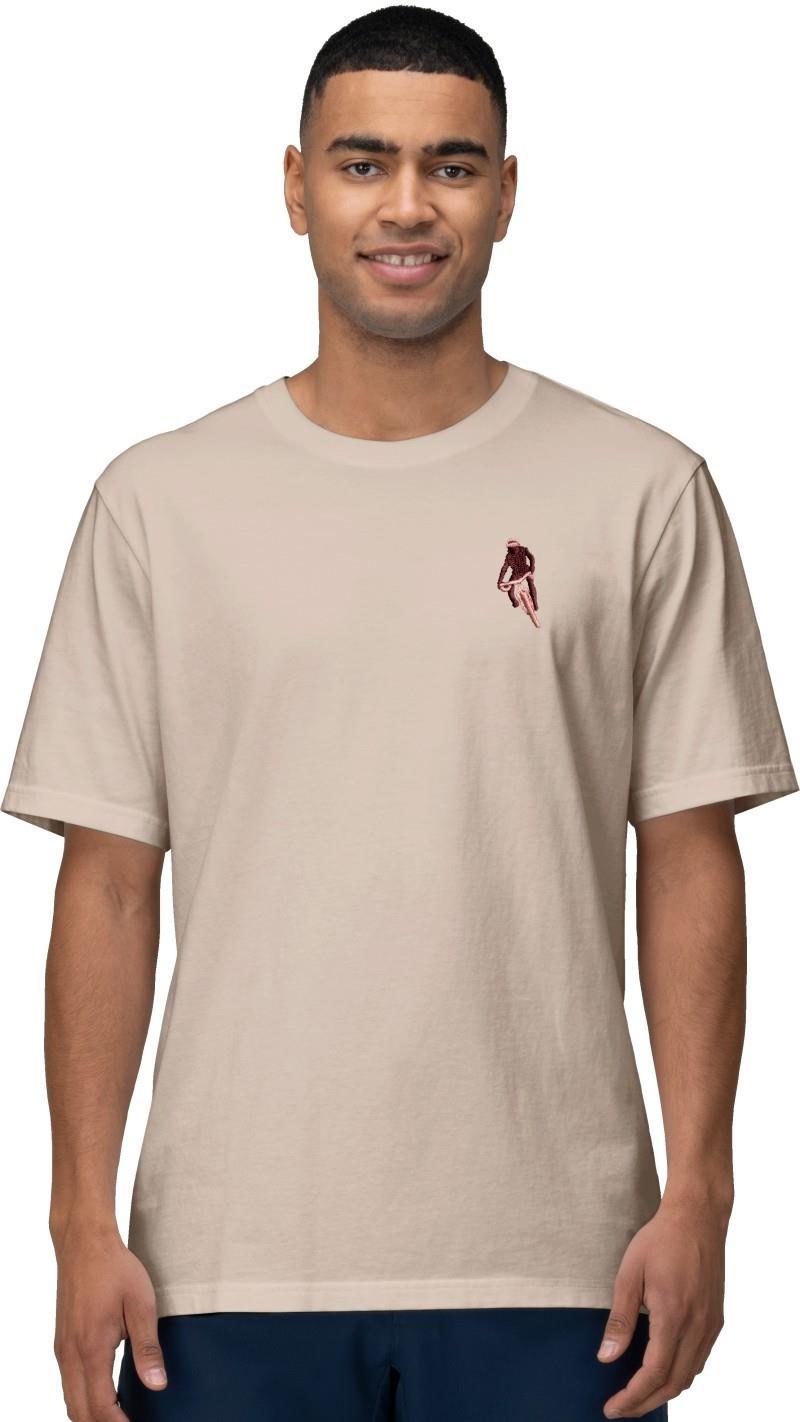 /29 Cotton Activity Embroidery T-Shirt - Mens - pure cashmere 1