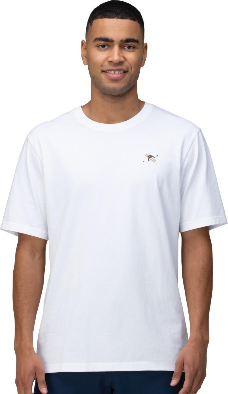/29 Cotton Activity Embroidery T-Shirt - Mens - pure white 1