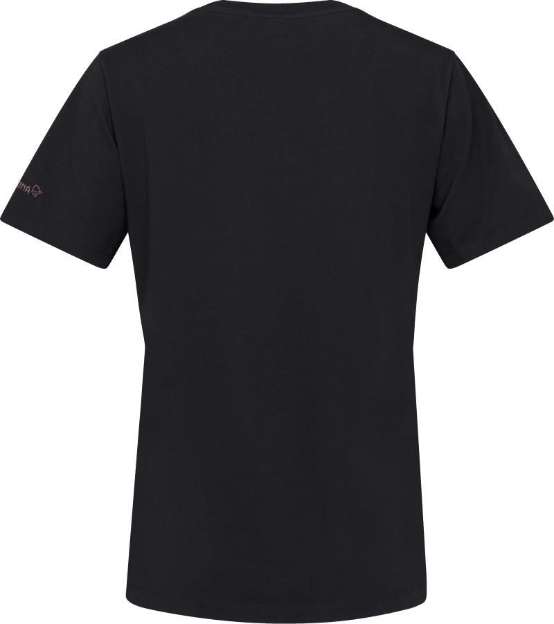 /29 Cotton Activity Embroidery T-Shirt - Womens - caviar 1