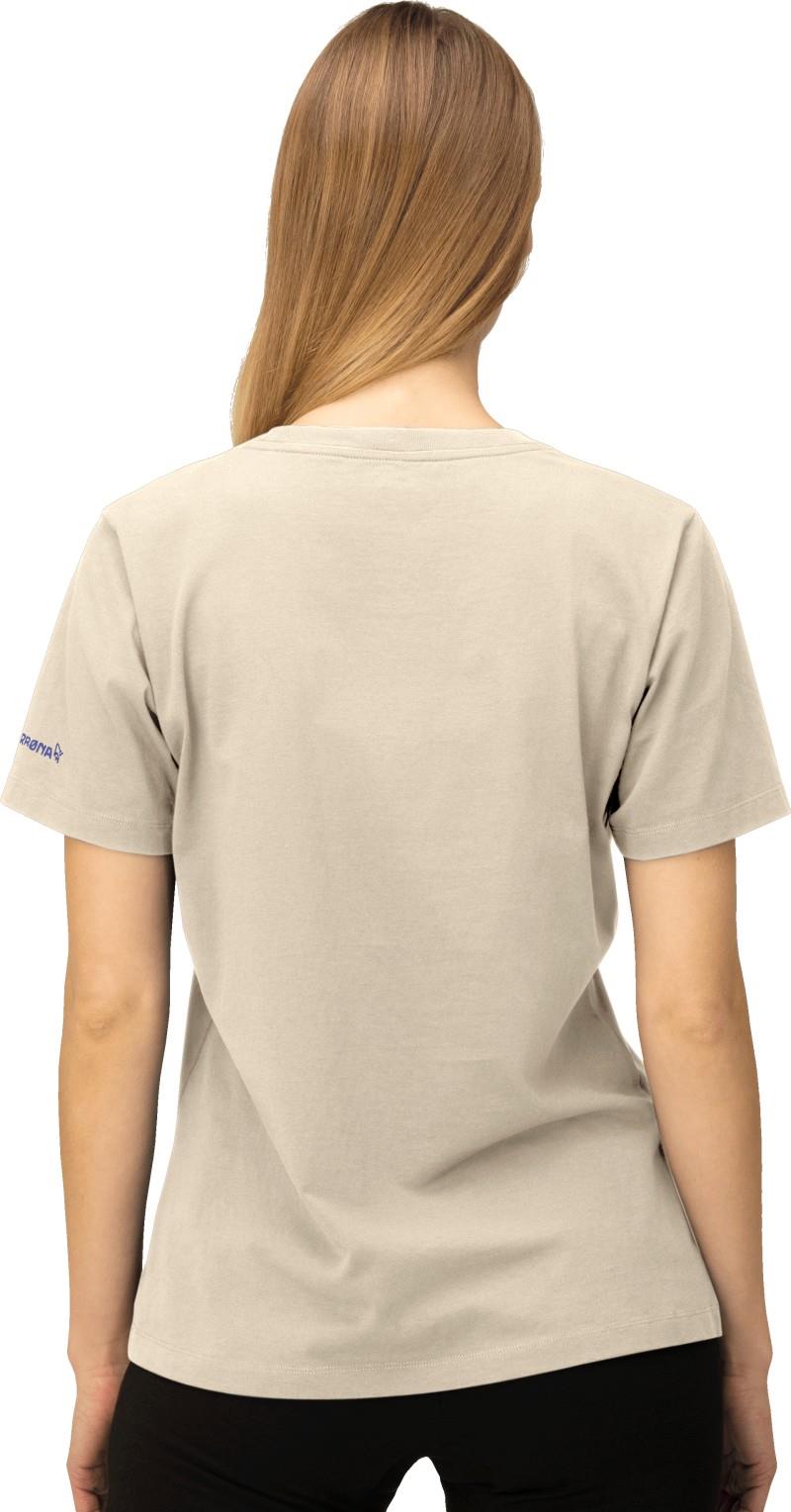 /29 Cotton Activity Embroidery T-Shirt - Womens - pure cashmere 1