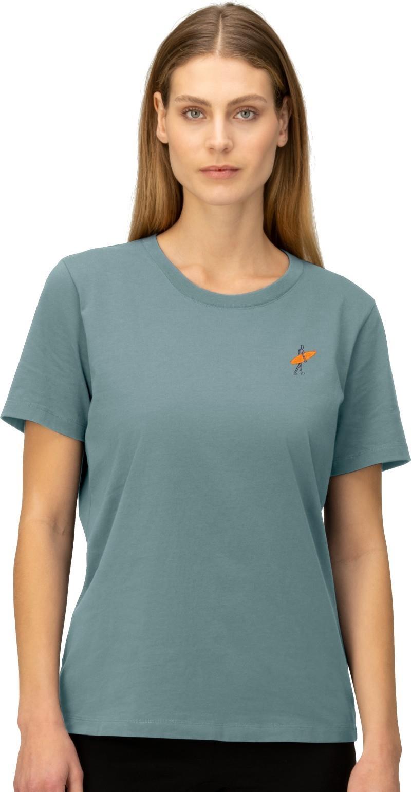 /29 Cotton Activity Embroidery T-Shirt - Womens - trooper 1