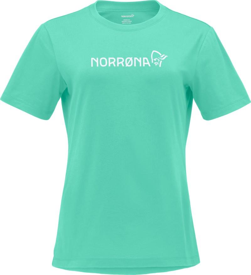 /29 Cotton Norrona Viking T-Shirt - Womens - winter green 1