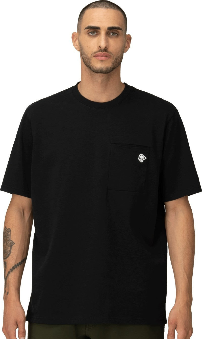 /29 Cotton Pocket T-Shirt - Mens - caviar 1