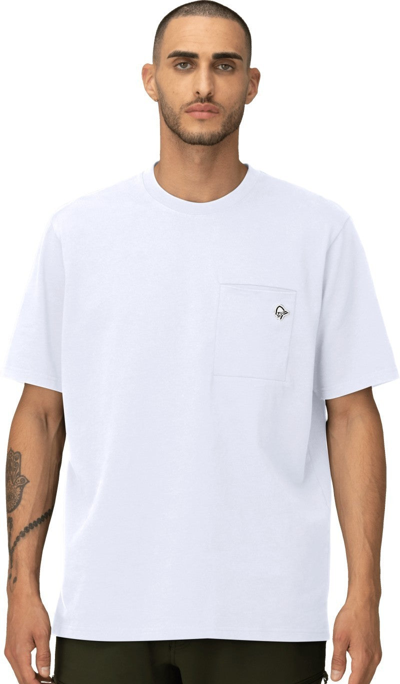 /29 Cotton Pocket T-Shirt - Mens - pure white 1