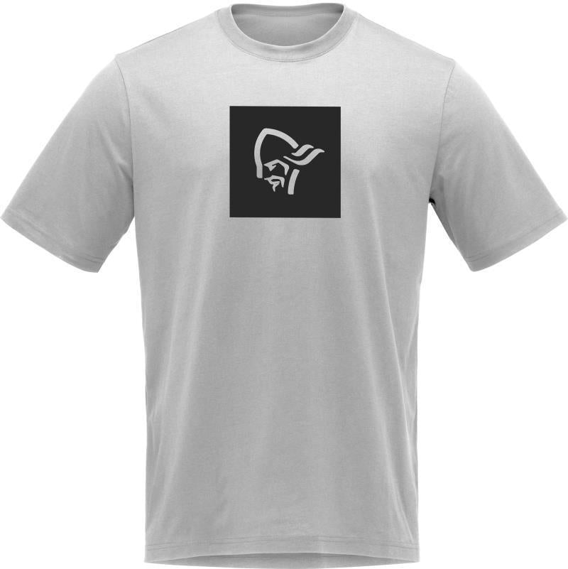 /29 Cotton Square Viking T-Shirt - Mens - Drizzle Melange 1