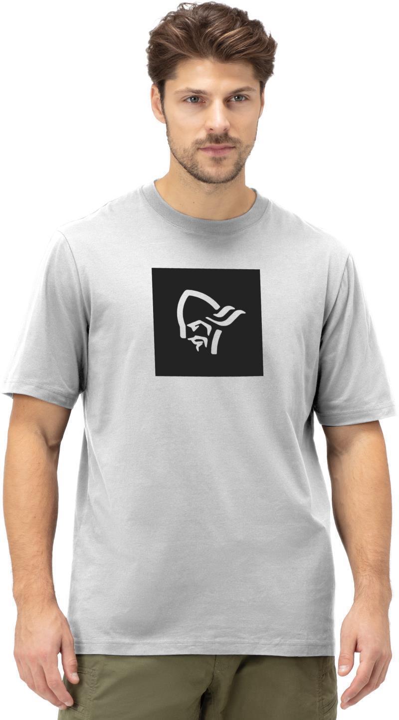 /29 Cotton Square Viking T-Shirt - Mens - Drizzle Melange 3