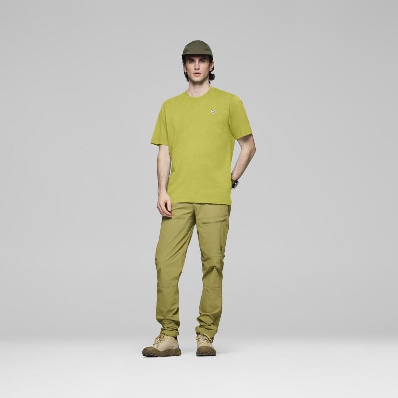 /29 Cotton Viking Patch T-Shirt - Mens - golden lime 1