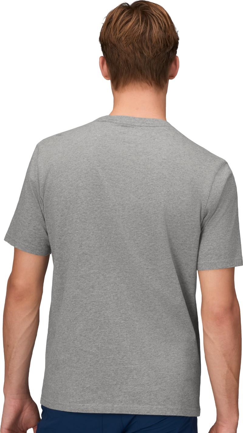 /29 Cotton Viking Patch T-Shirt - Mens - grey melange 1