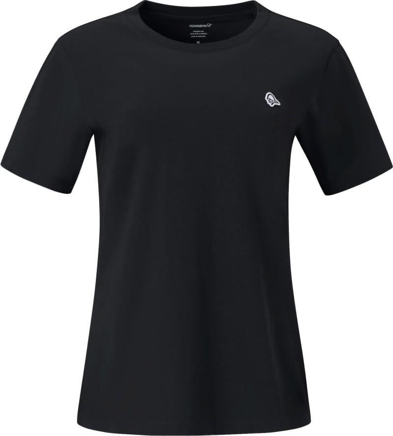 /29 Cotton Viking Patch T-Shirt - Womens - caviar 1
