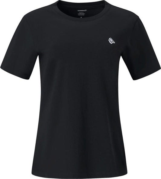 /29 Cotton Viking Patch T-Shirt - Womens - caviar 1