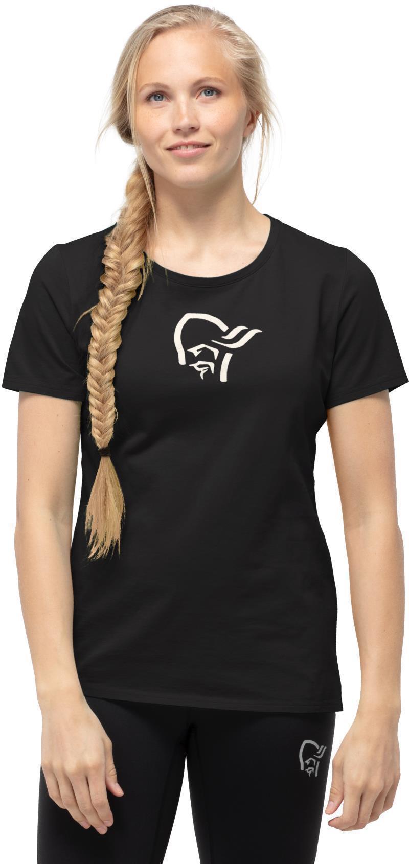 /29 Cotton Viking T-Shirt - Womens - caviar 1