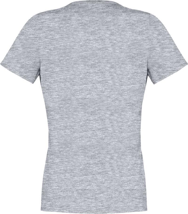 /29 Cotton Viking T-Shirt - Womens - drizzle melange / caviar 1