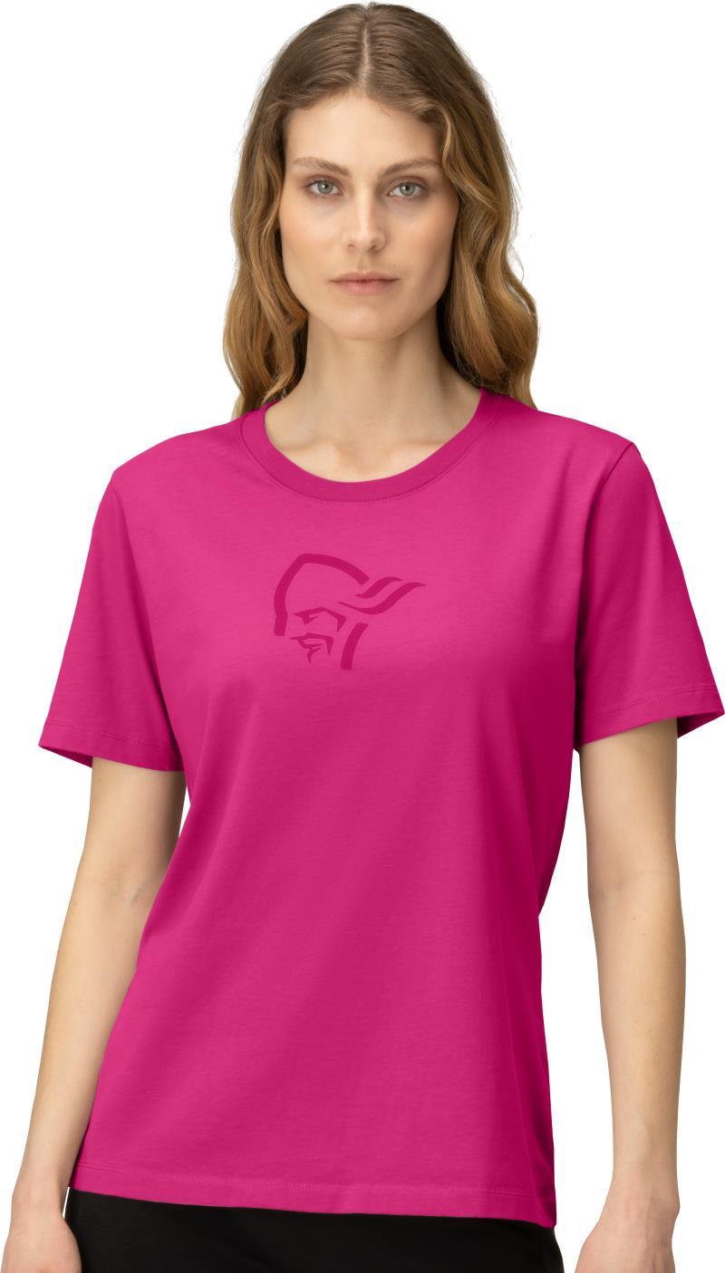 /29 Cotton Viking T-Shirt - Womens - festival fuchsia 1