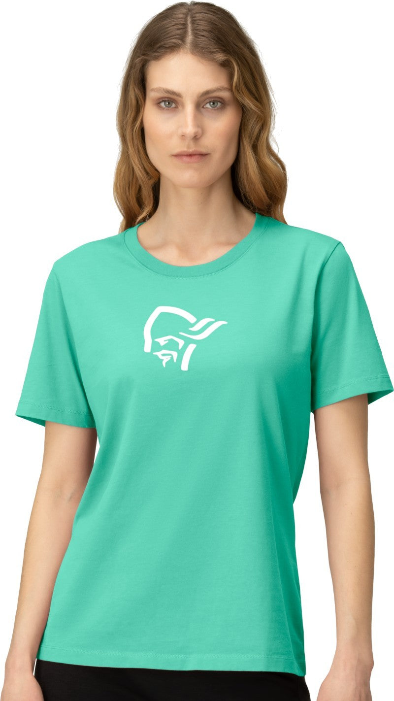 /29 Cotton Viking T-Shirt - Womens - winter green 1