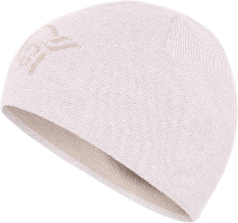 /29 Light MerinoUll Logo Beanie - oatmeal 1