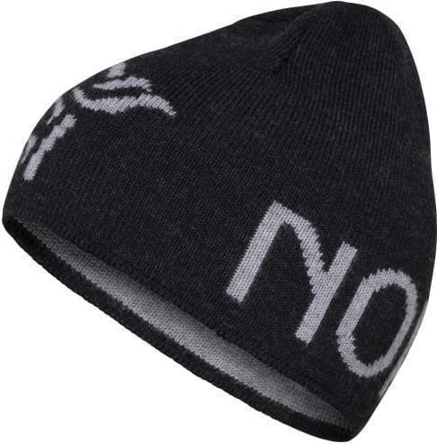 /29 Merinoull Logo Beanie - Caviar Melange 1