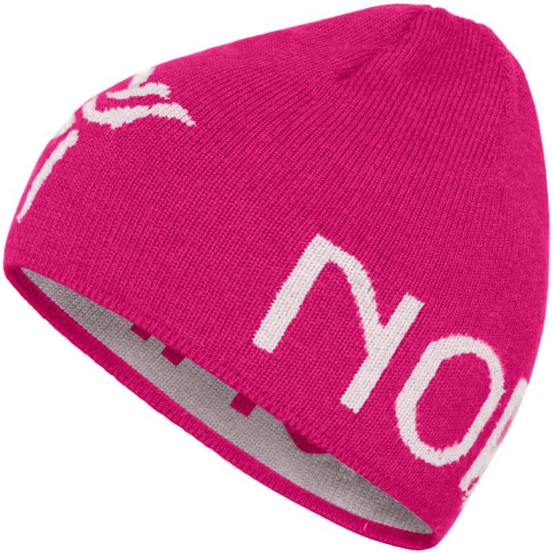 /29 Merinoull Logo Beanie - Festival Fuchsia 1