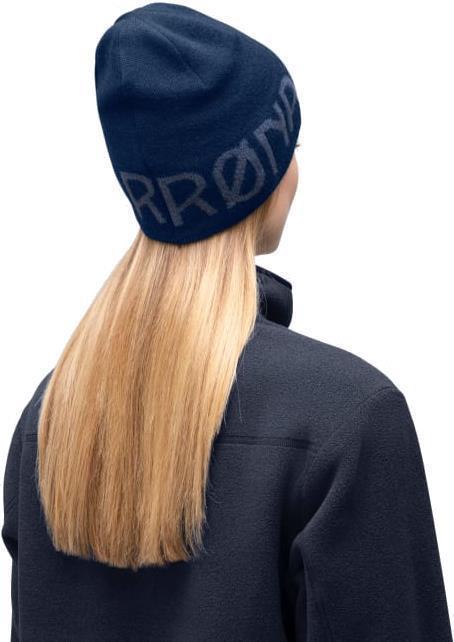/29 Merinoull Logo Beanie - Indigo Night Melange 3