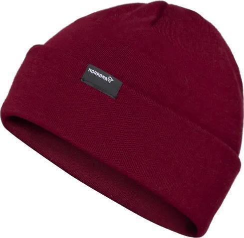 /29 Mid Merinoull Beanie - Rhubarb Melange 1