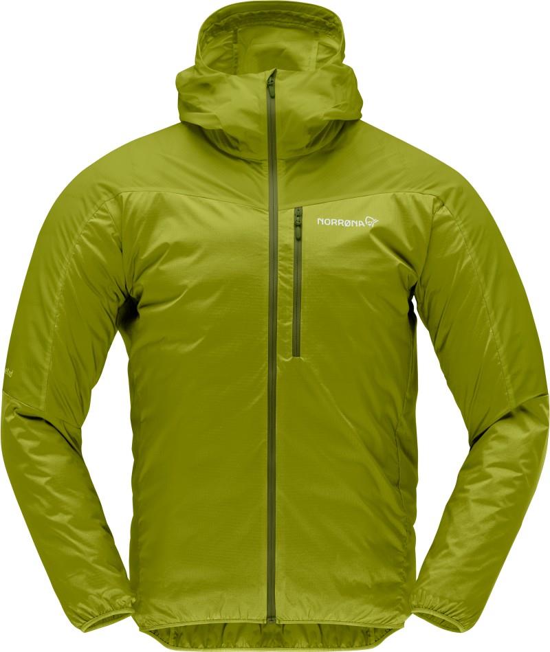Falketind Aero60 Zip Hood - Mens - golden lime 1