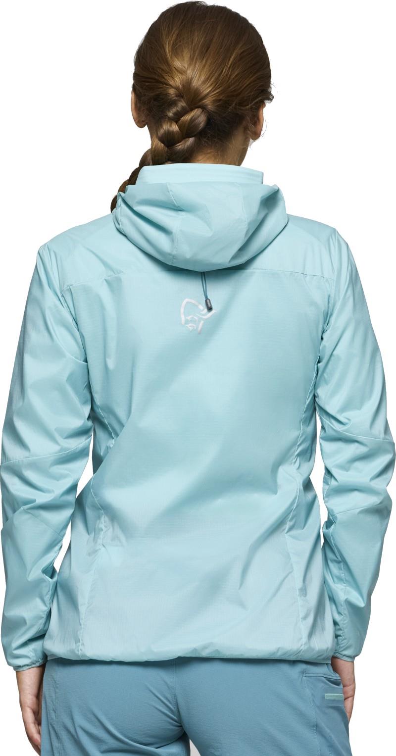 Falketind Aero60 Zip Hood - Womens - aqua haze 1