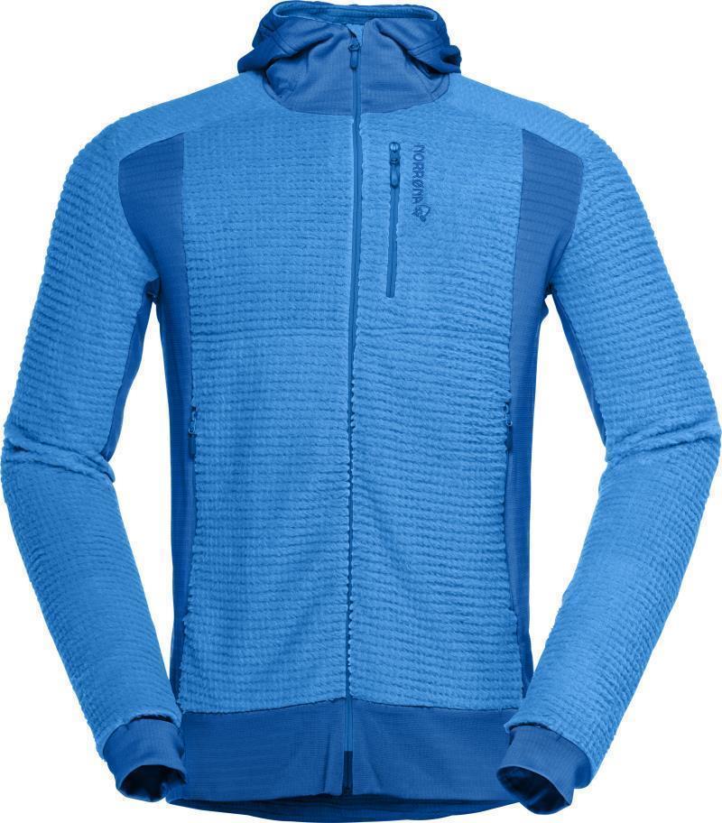 Falketind Alpha120 Zip Hood - Mens - Campanula / Olympian Blue 1