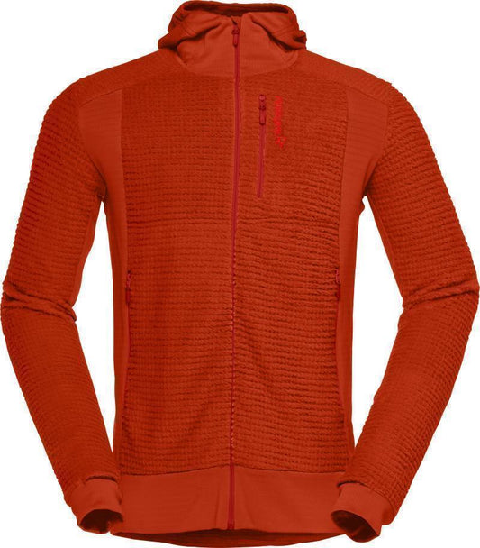 Falketind Alpha120 Zip Hood - Mens - Rooibos Tea 1