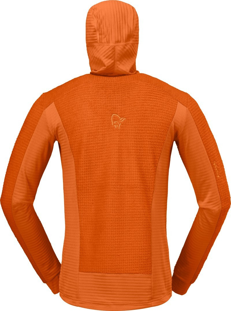 Falketind Alpha120 Zip Hood - Mens - gold flame 1
