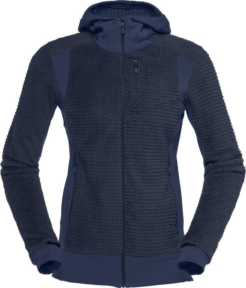 Falketind Alpha120 Zip Hood - Womens - Indigo Night 1